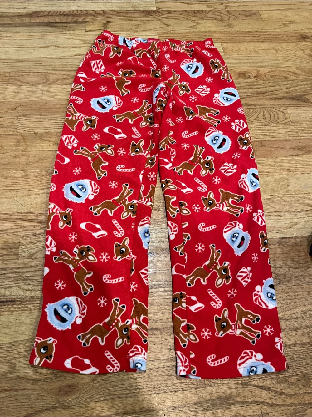 Red Holiday  Rudolph the red nose Reindeer Pajama Bottoms